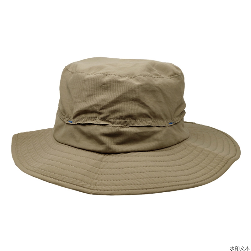 卡其色纯棉吸汗遮阳帽