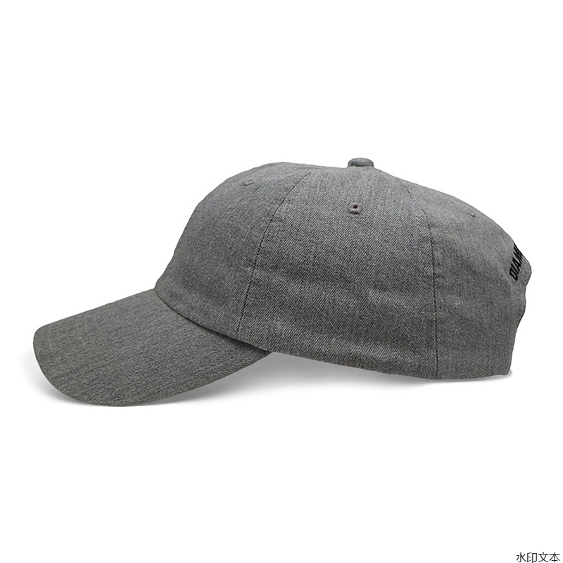 灰色纯棉鸭舌帽