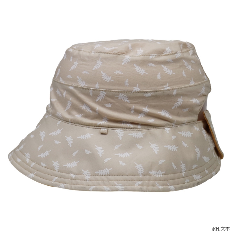 纯棉黄色户外遮阳帽