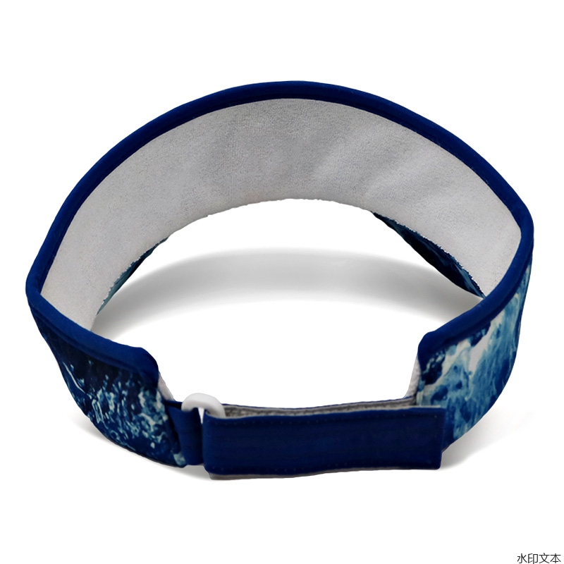 蓝色运动空顶帽