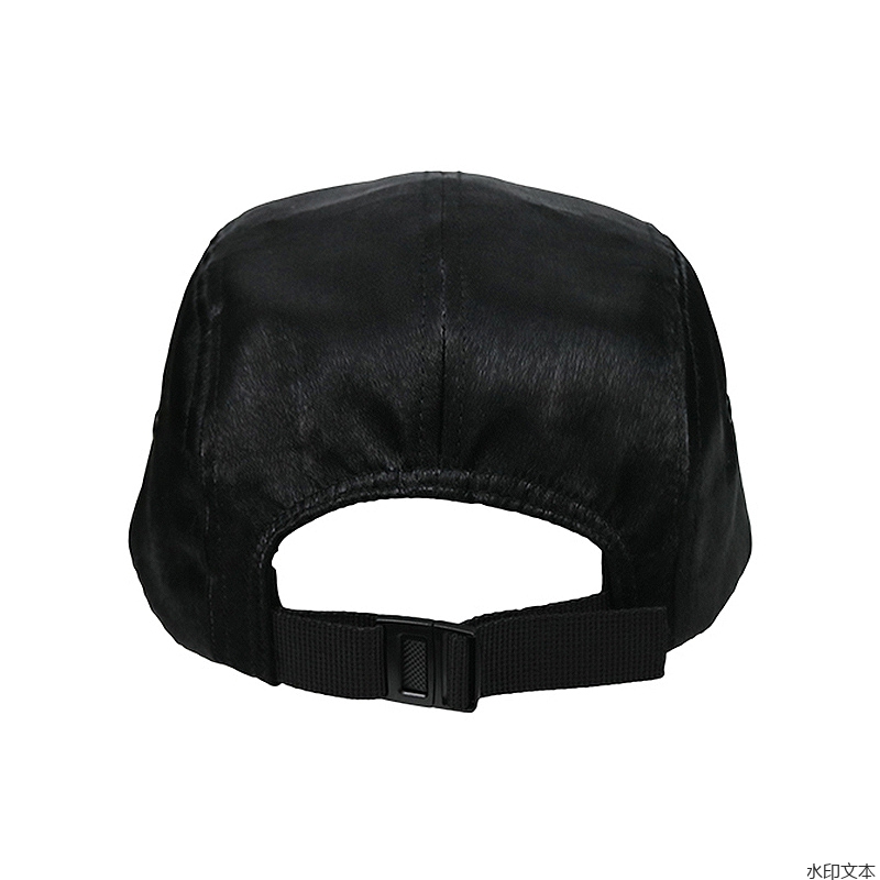 黑色毛料平沿帽