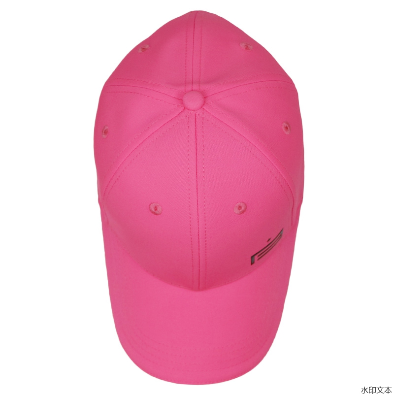 粉色加长帽额鸭舌帽