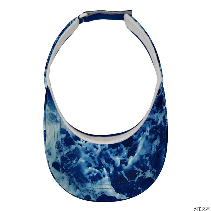 蓝色运动空顶帽