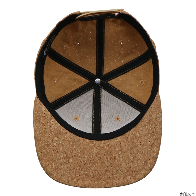 特殊软木压制面料平沿帽