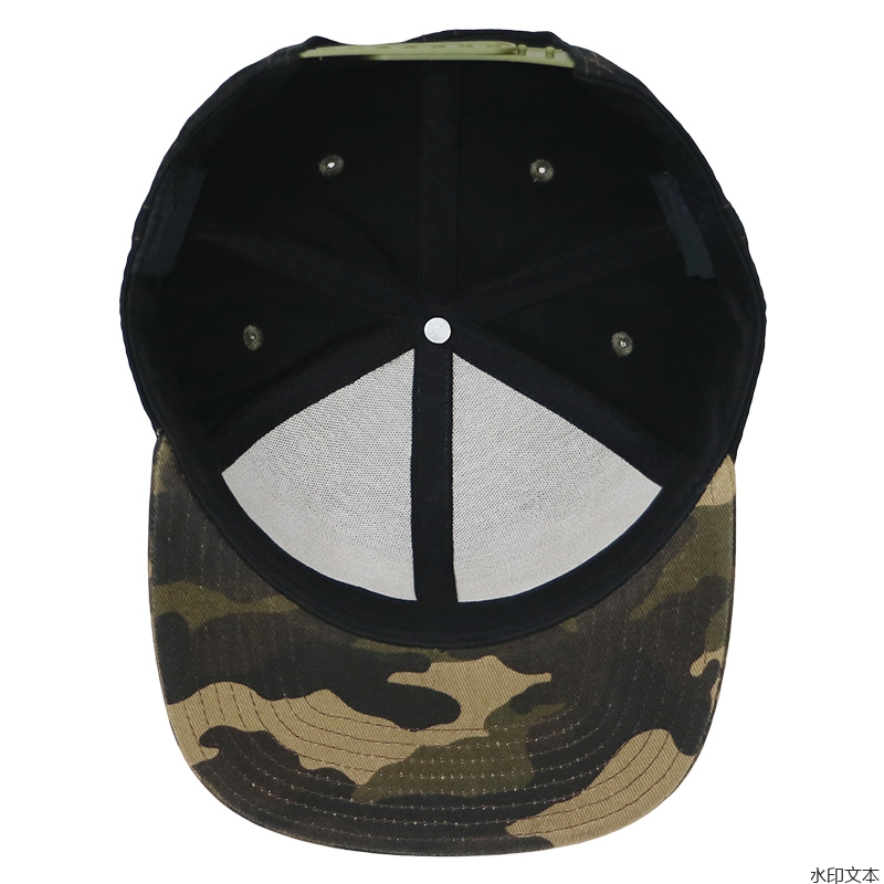 刺绣亮片平沿帽