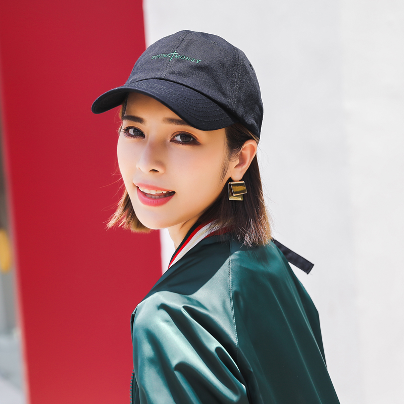 鸭舌帽女秋韩版潮人休闲百搭学生棒球帽逛街遮阳防晒太阳帽子