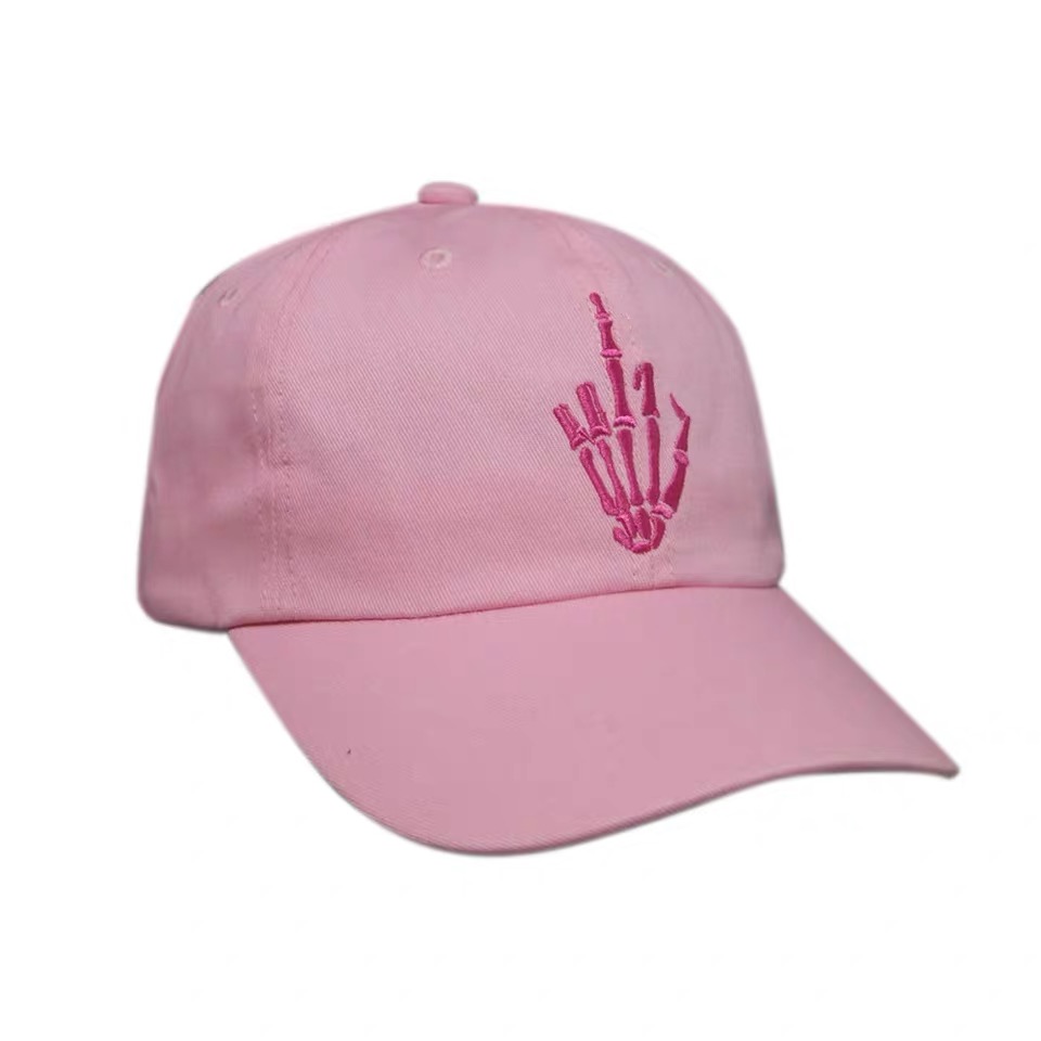 帽子男女棒球帽粉色韩版百搭潮人时尚运动遮阳帽休闲逛街鸭舌帽女