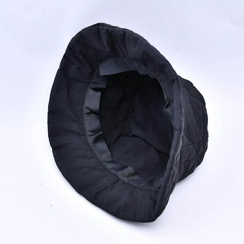 冬季裥棉保暖渔夫帽