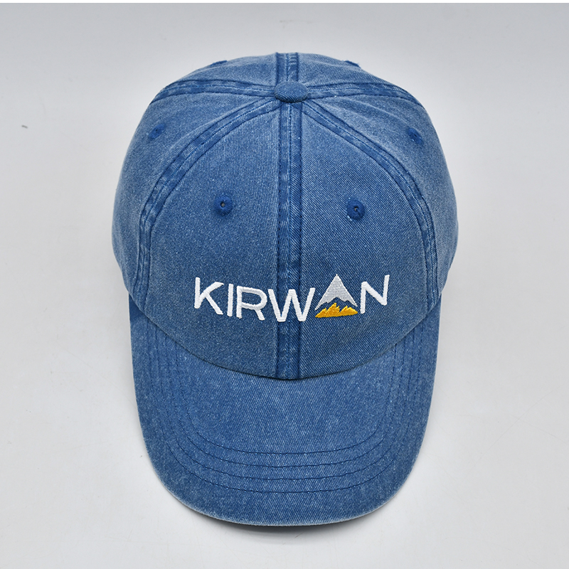 春秋新款英文水洗帽韩版时尚做旧男女鸭舌帽复古棒球帽牛仔刺绣软