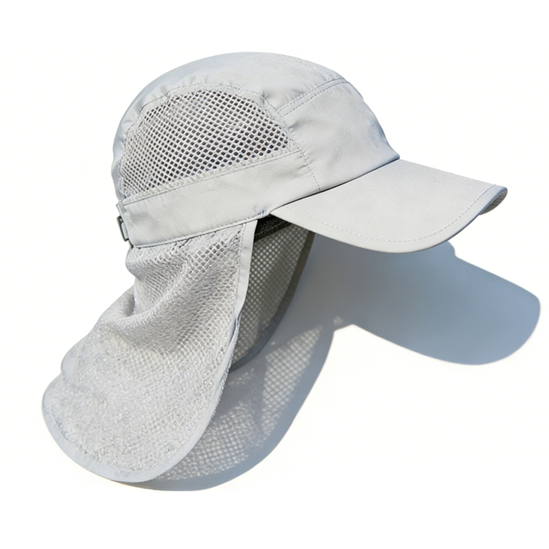 钓鱼帽透气遮阳帽遮脸防紫外线运动帽