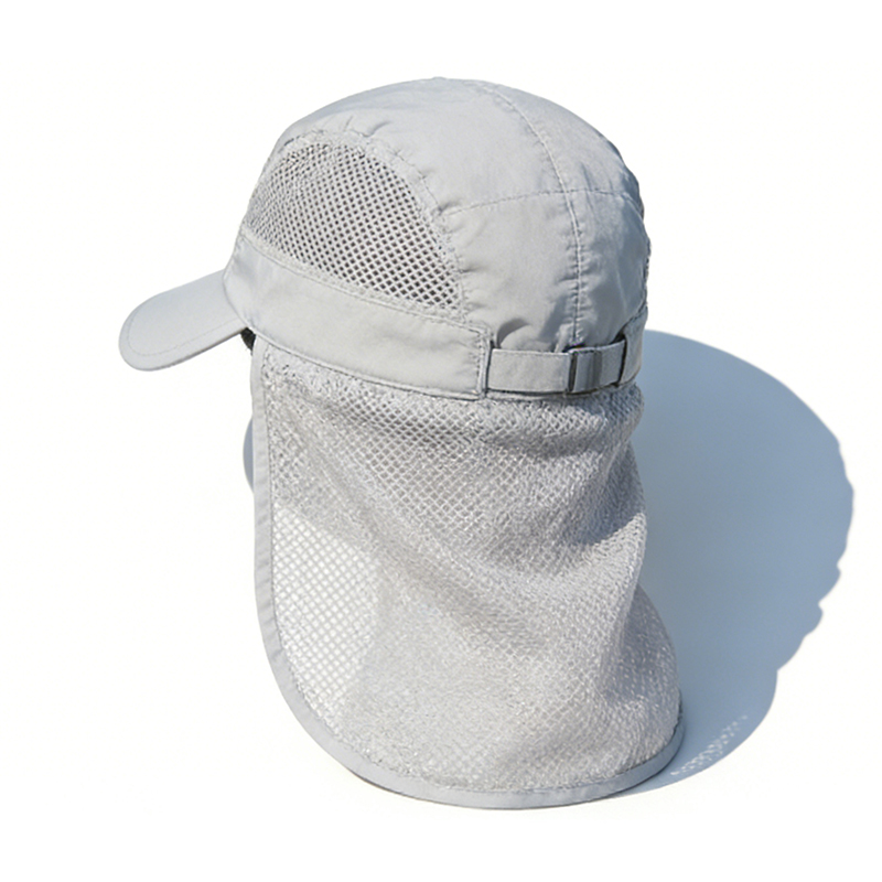 钓鱼帽透气遮阳帽遮脸防紫外线运动帽