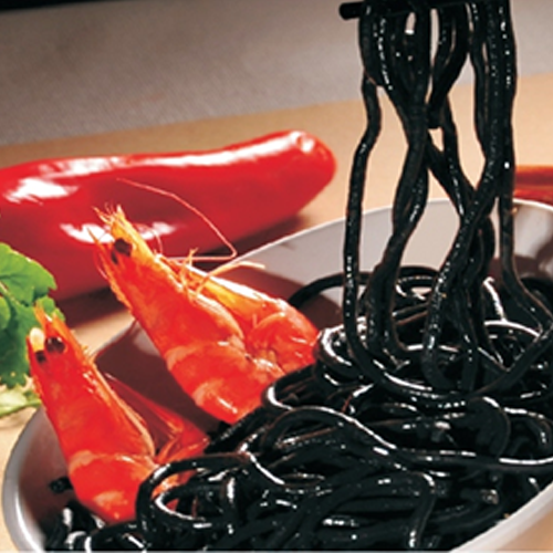 FISH NOODLES WITH SQUID SAUCE FLAVOUR