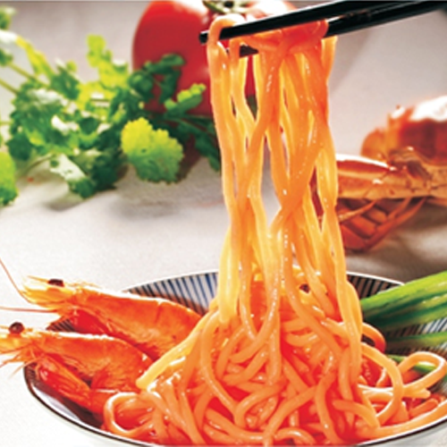 CARROT FLAVOURED FISH NOODLES