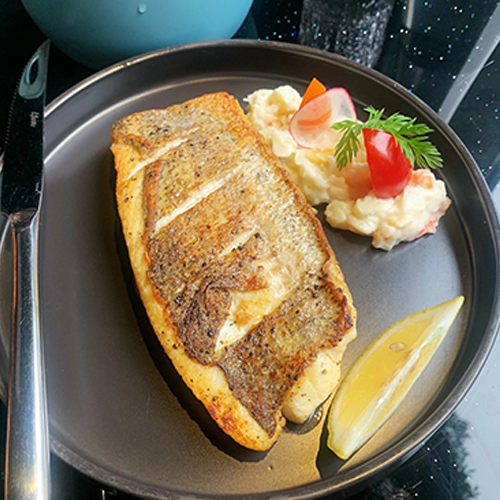 SEASONED FISH STEAK