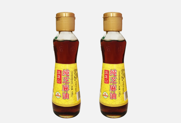 洞庭山纯芝麻油-180ml