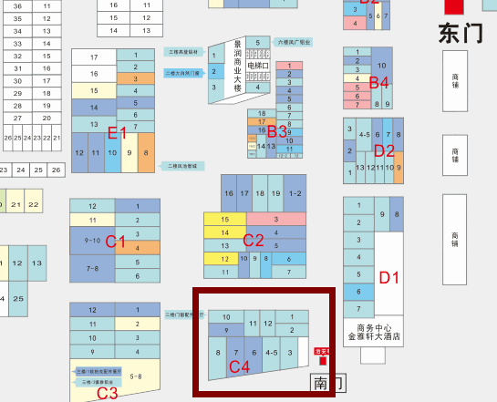 凤池全铝交易中心示意图
