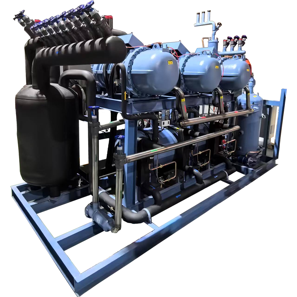 三并联螺杆式压缩冷凝机组