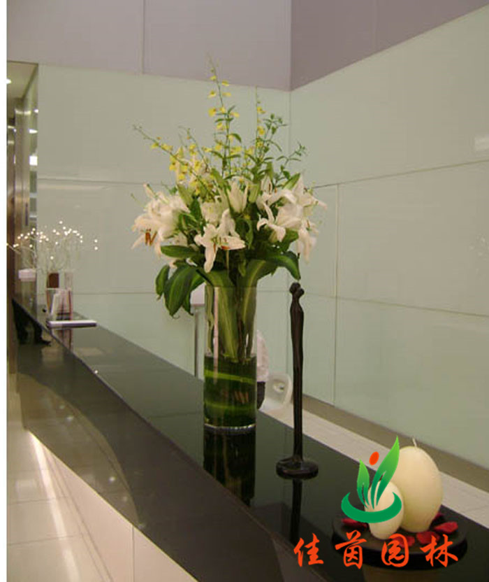 前台艺术插花