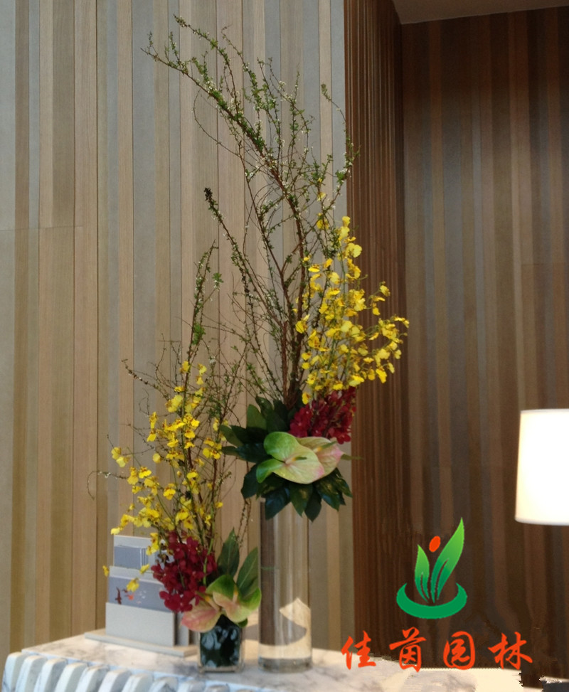 前台艺术插花