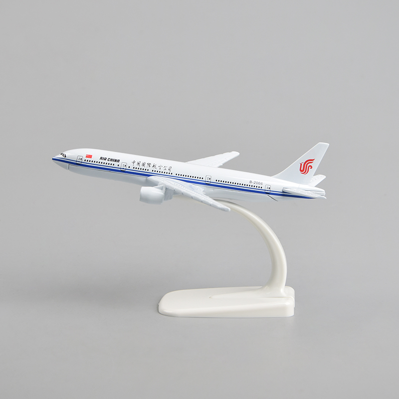 飞机模型16厘米777 中国国际航空