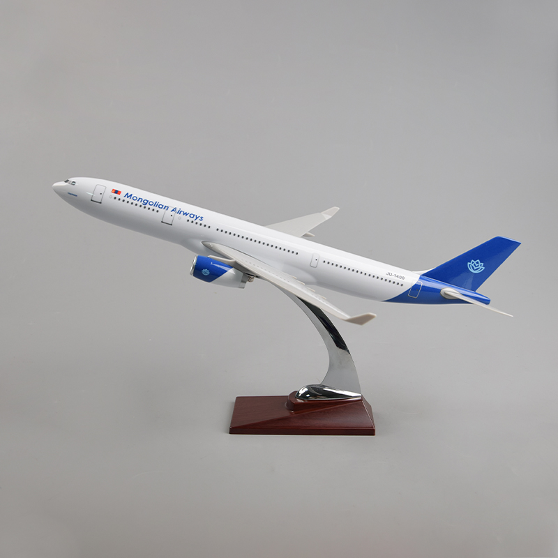 飞机模型37厘米A330 蒙古航空