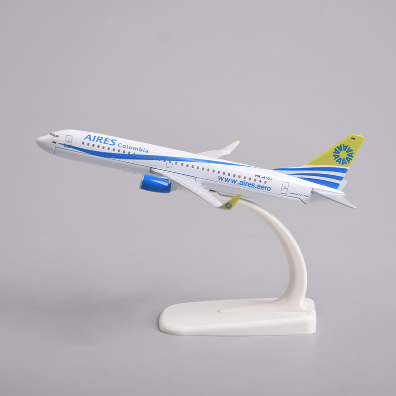 飞机模型16厘米737 哥伦比亚航空公司