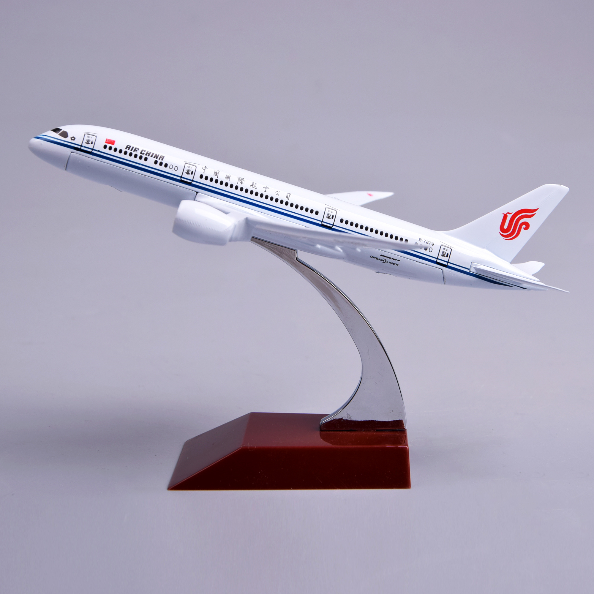 飞机模型16厘米B787中国国际航空