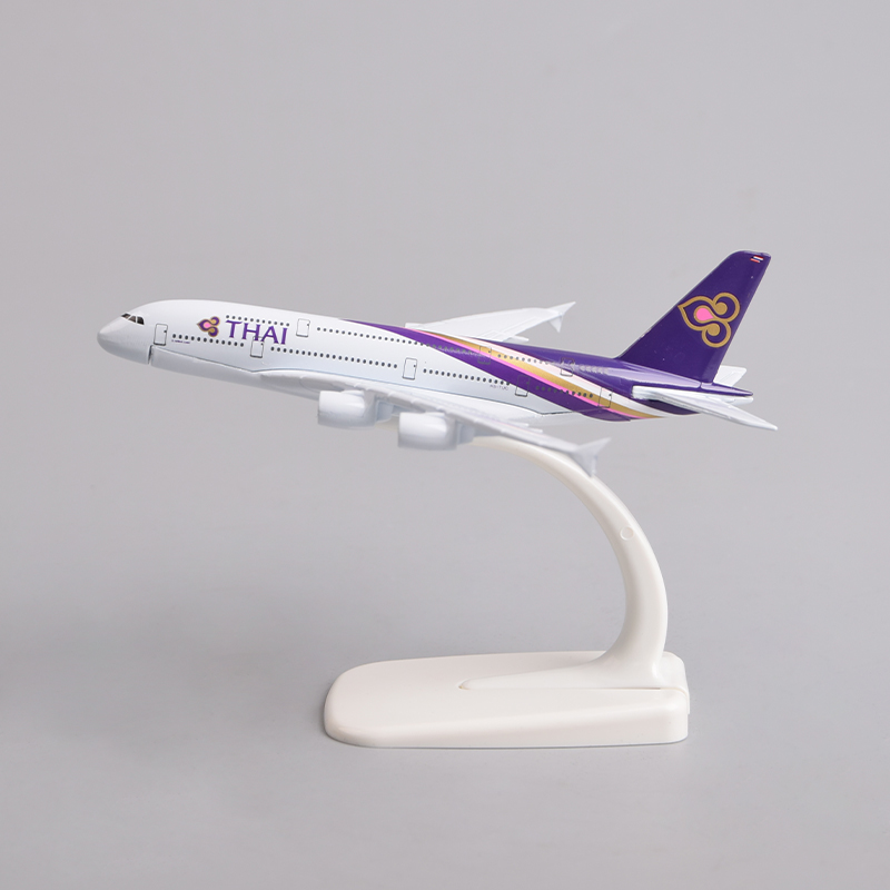 飞机模型16厘米A380 泰航