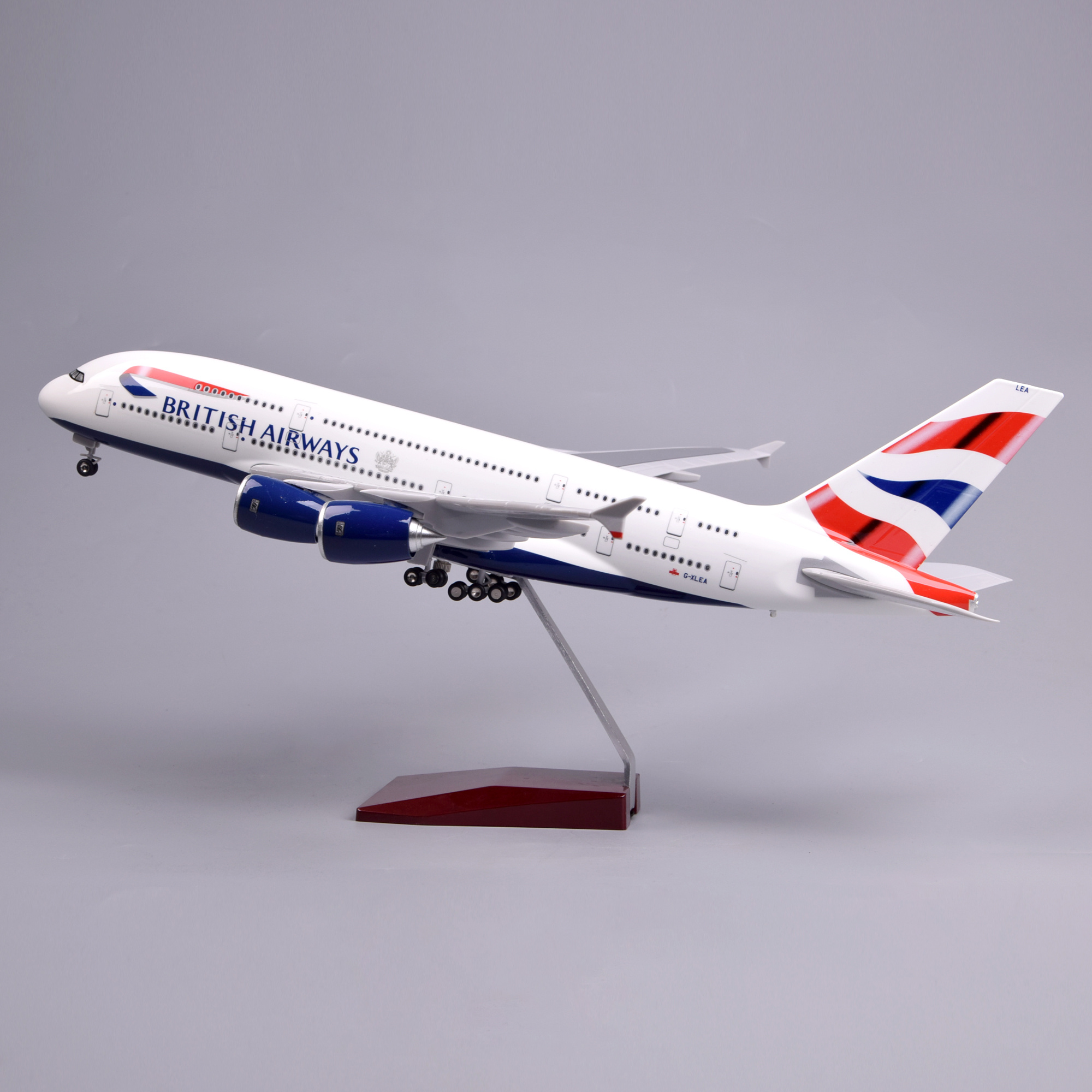 飞机模型47厘米A380英国航空
