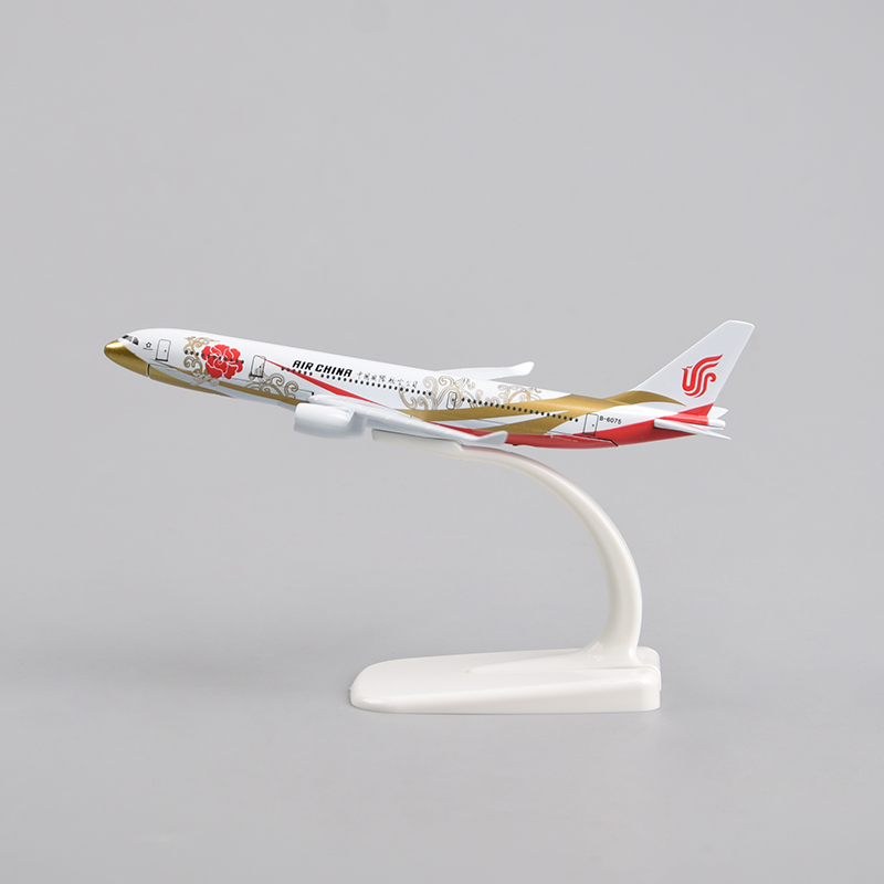 飞机模型16厘米A330 中国国际航空