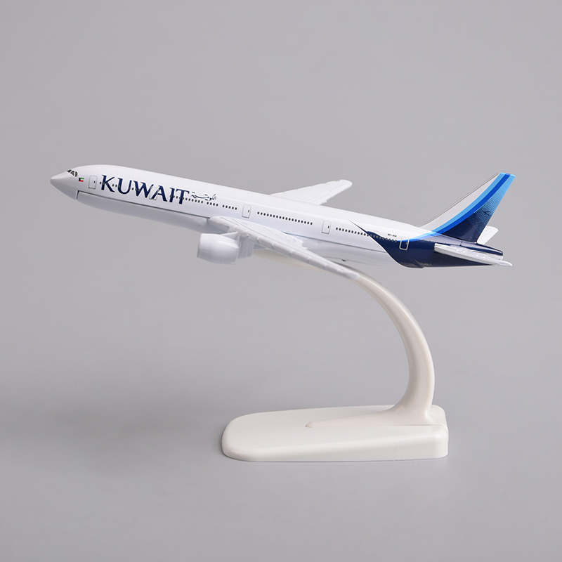 飞机模型16厘米B777 科威特
