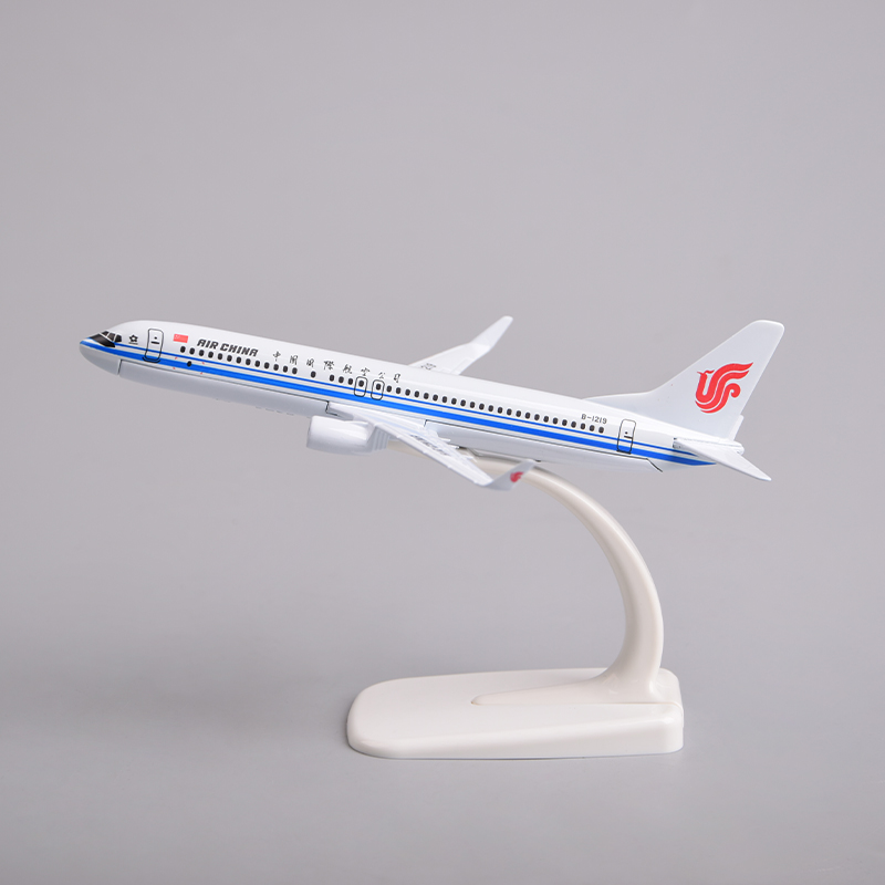 飞机模型16厘米B737-800 中国国际航空