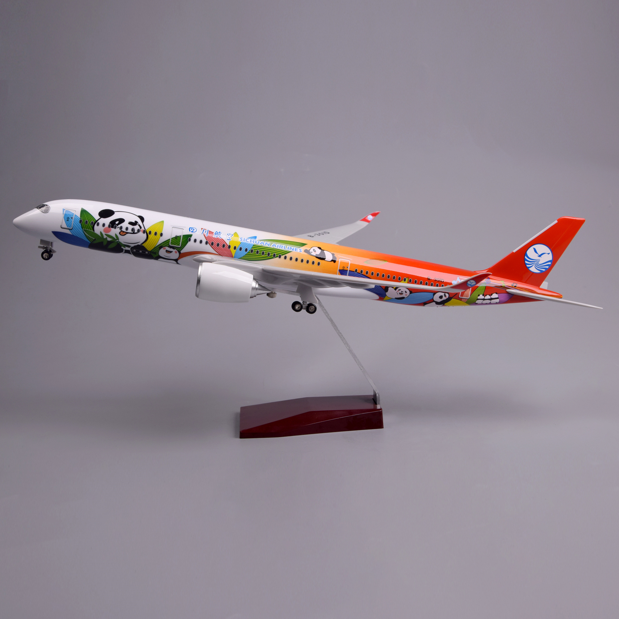 飞机模型47厘米A350四川航空
