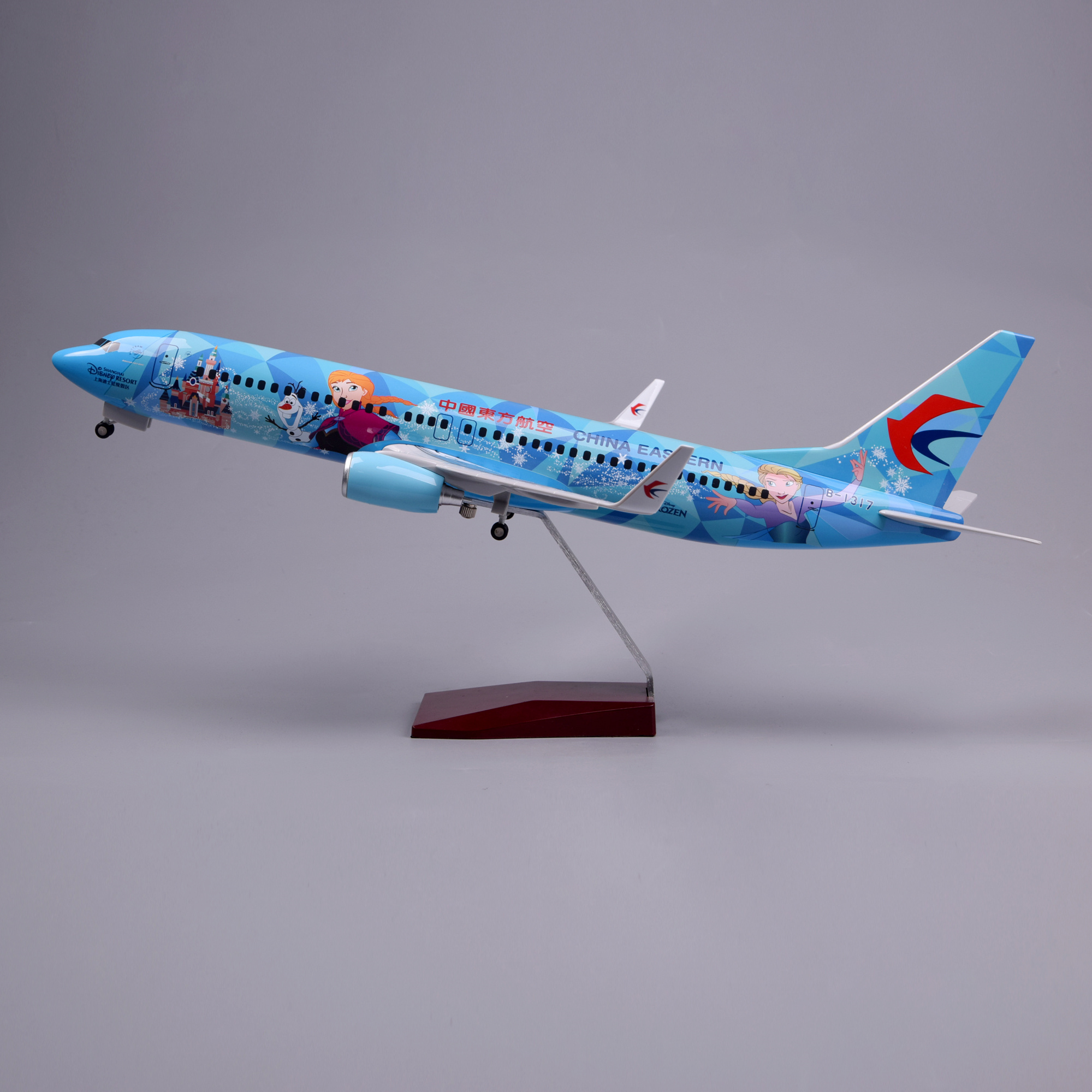 飞机模型47厘米737中国东方航空