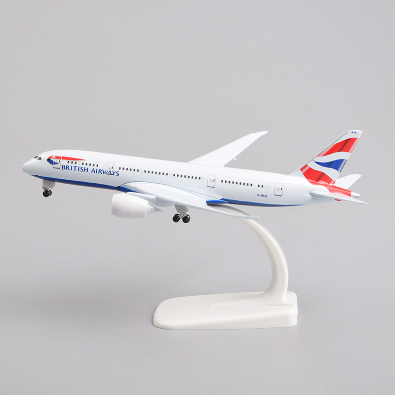 飞机模型20厘米B777 英国航空