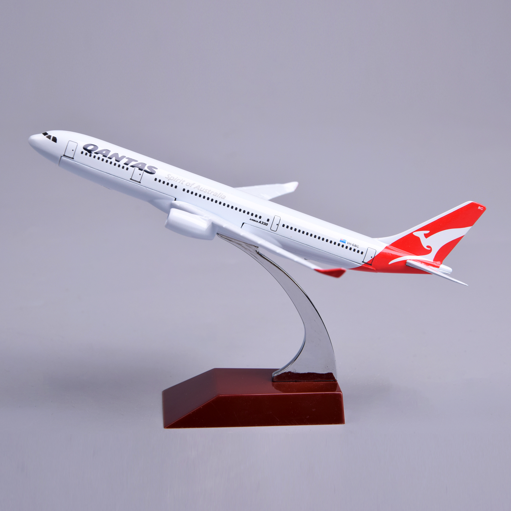 飞机模型16厘米A330澳大利亚