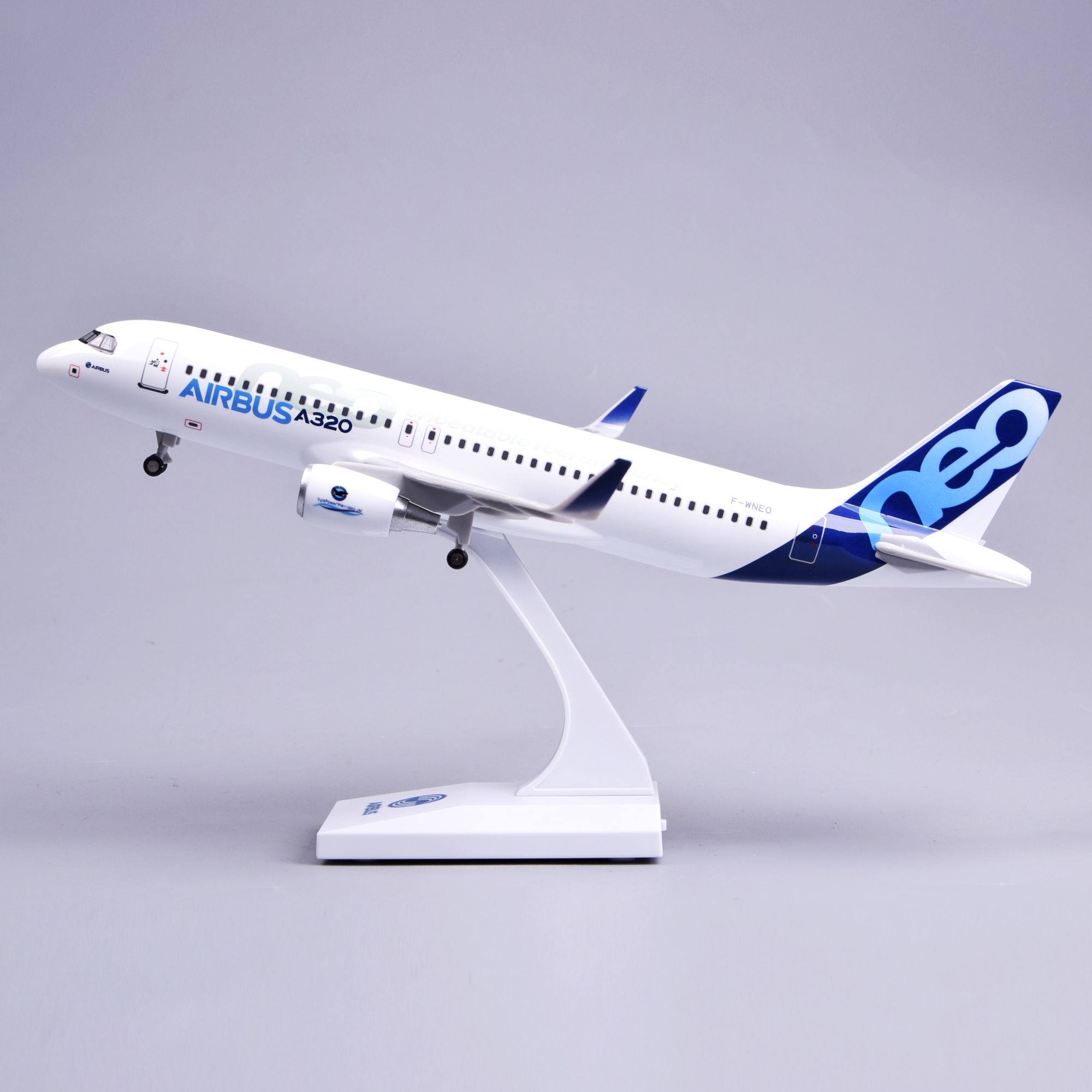 飞机模型30厘米A320空客