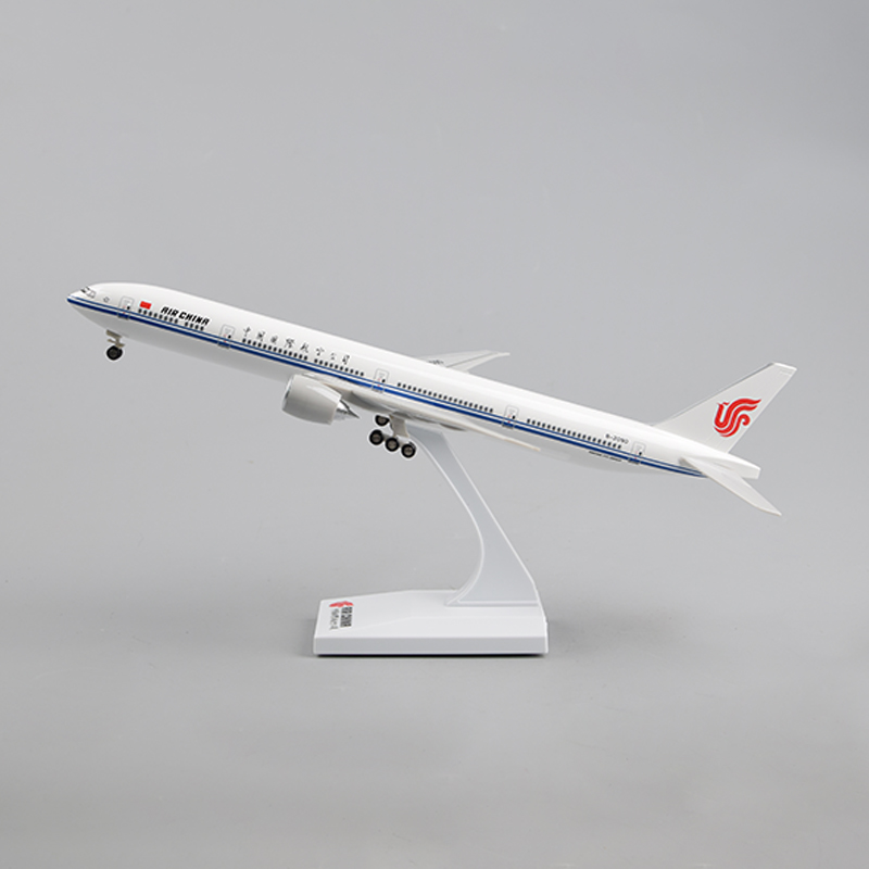 飞机模型30厘米 777 国航