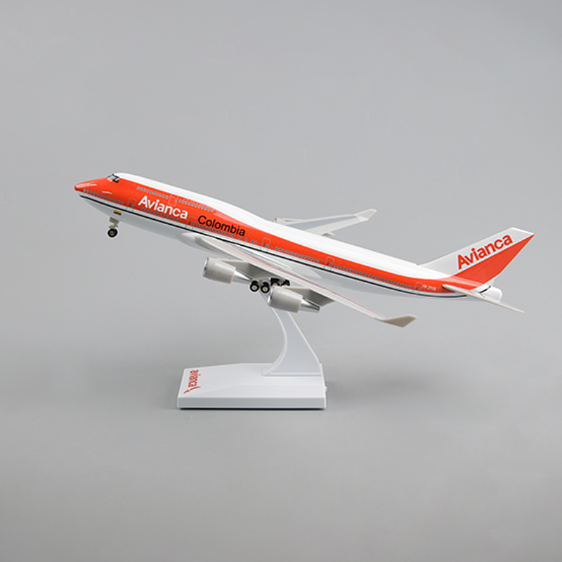 飞机模型30厘米B747 哥伦比亚航空