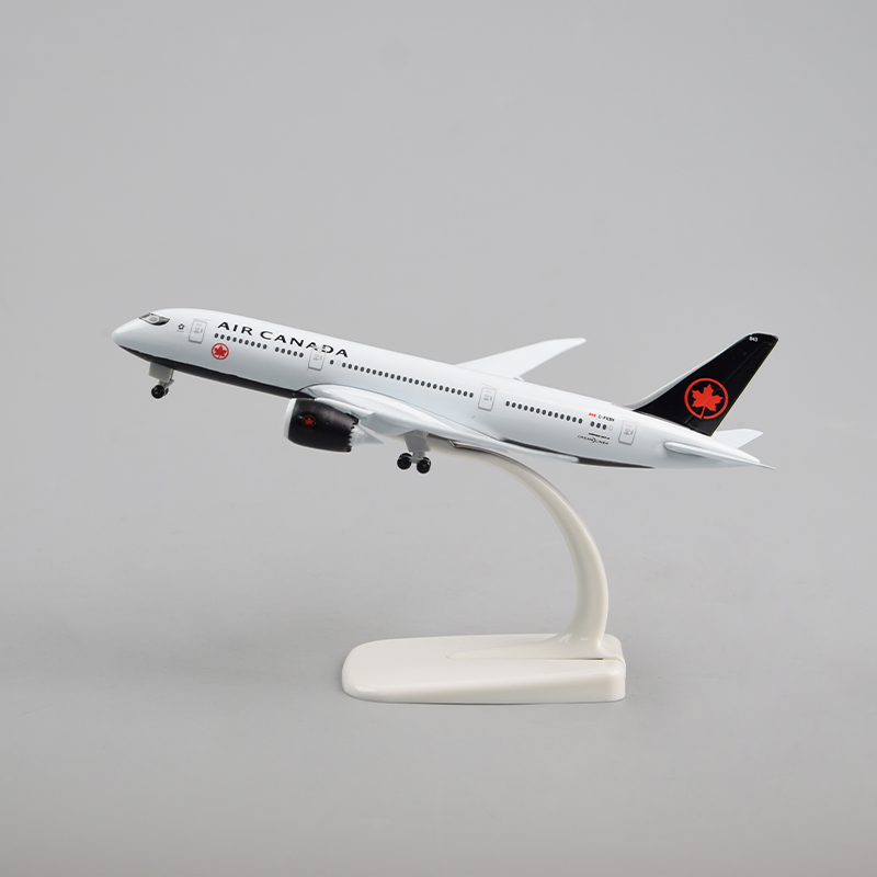 飞机模型20厘米787 加拿大