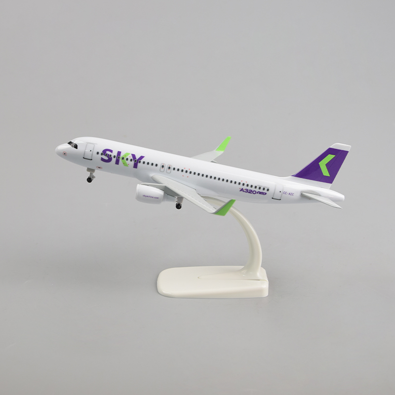 飞机模型20厘米 A320 天空航空公司