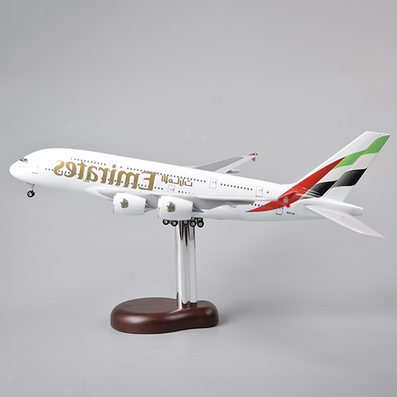 飞机模型47厘米A380阿联酋