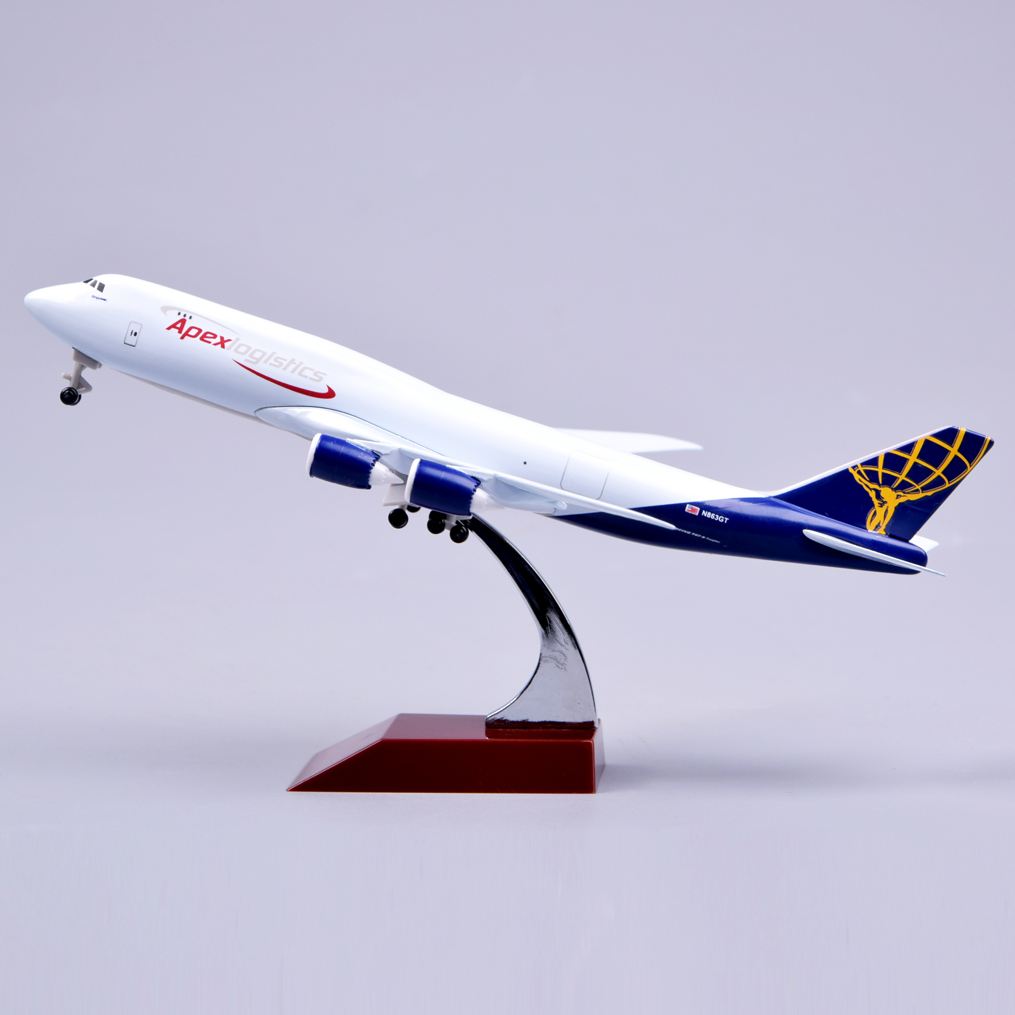 飞机模型20厘米747阿特拉斯