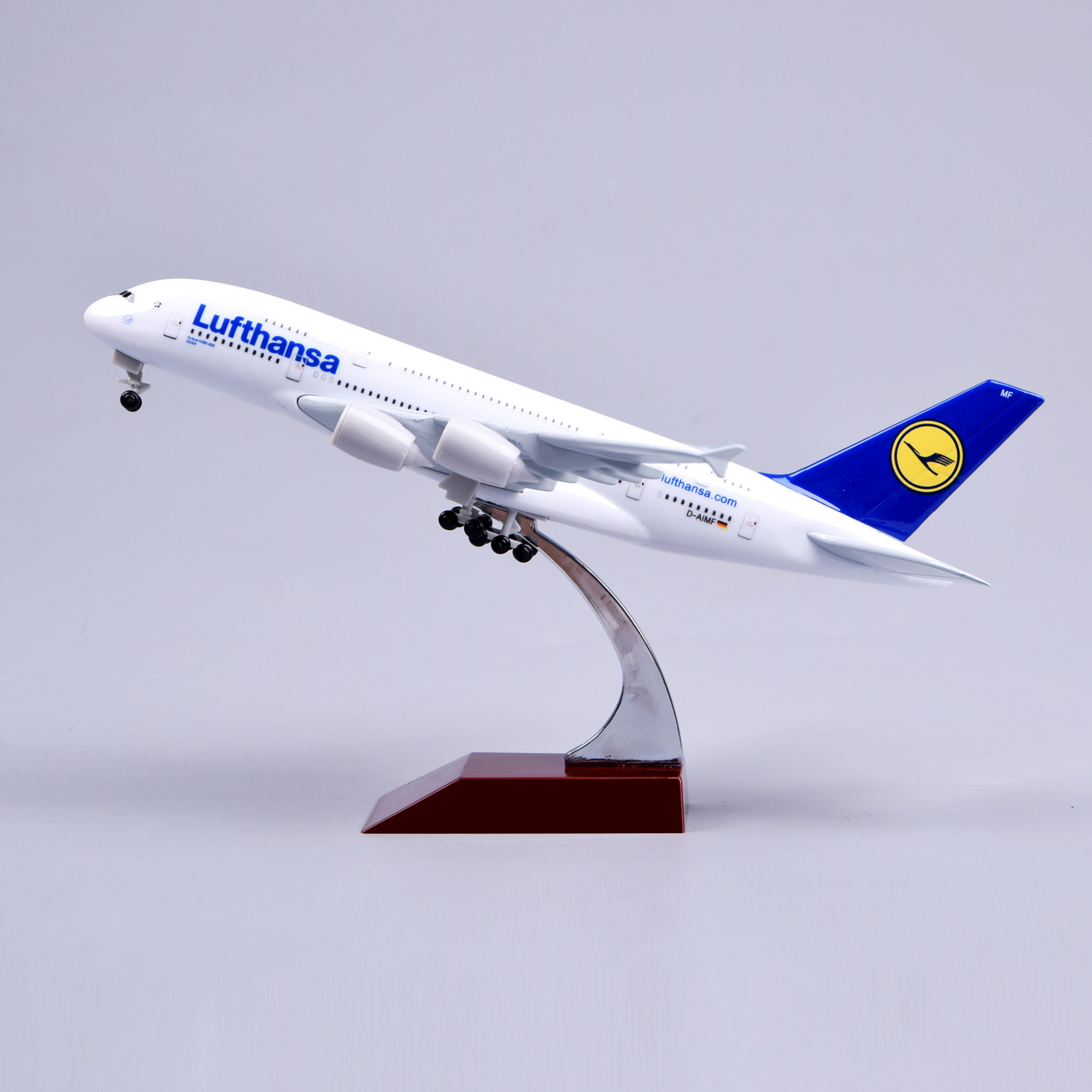 飞机模型20厘米A380汉莎