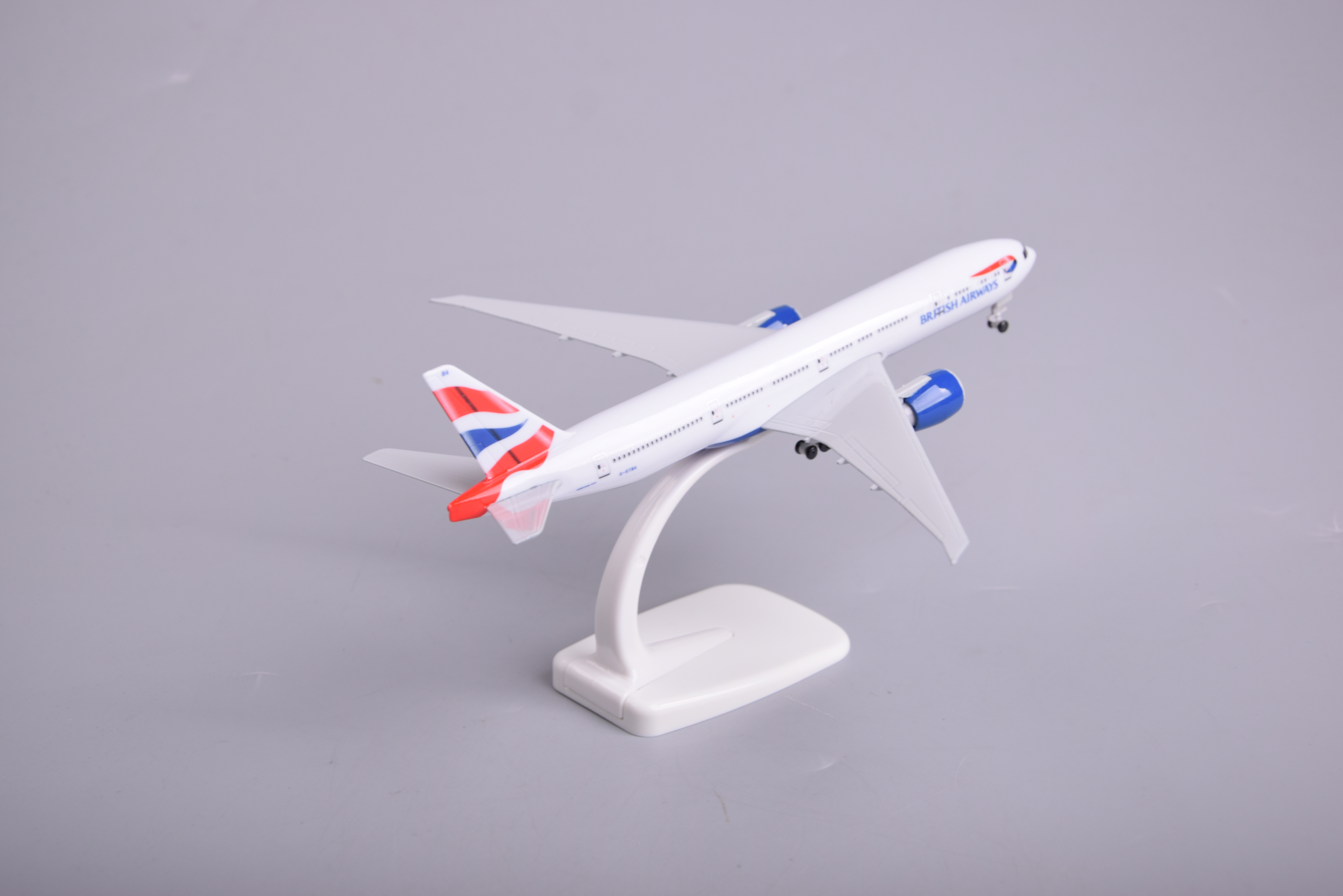 飞机模型20厘米777 英国航空