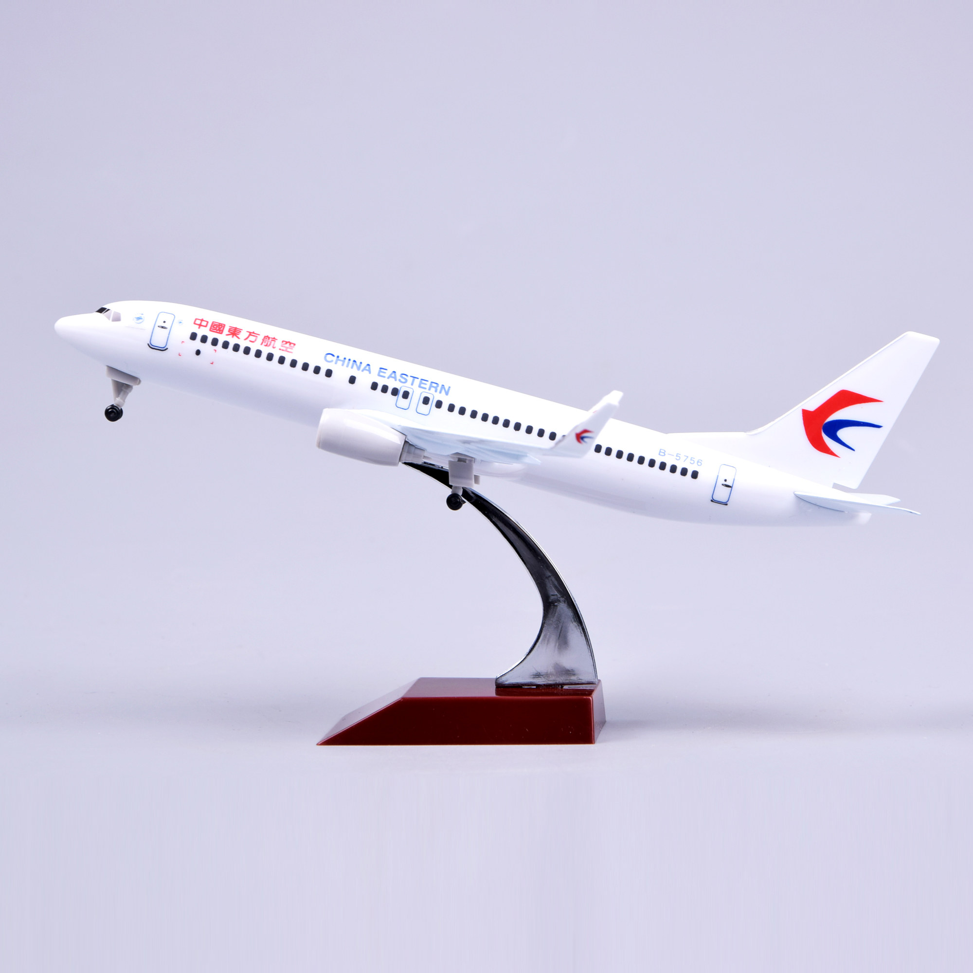 飞机模型20厘米737中国东方航空公司