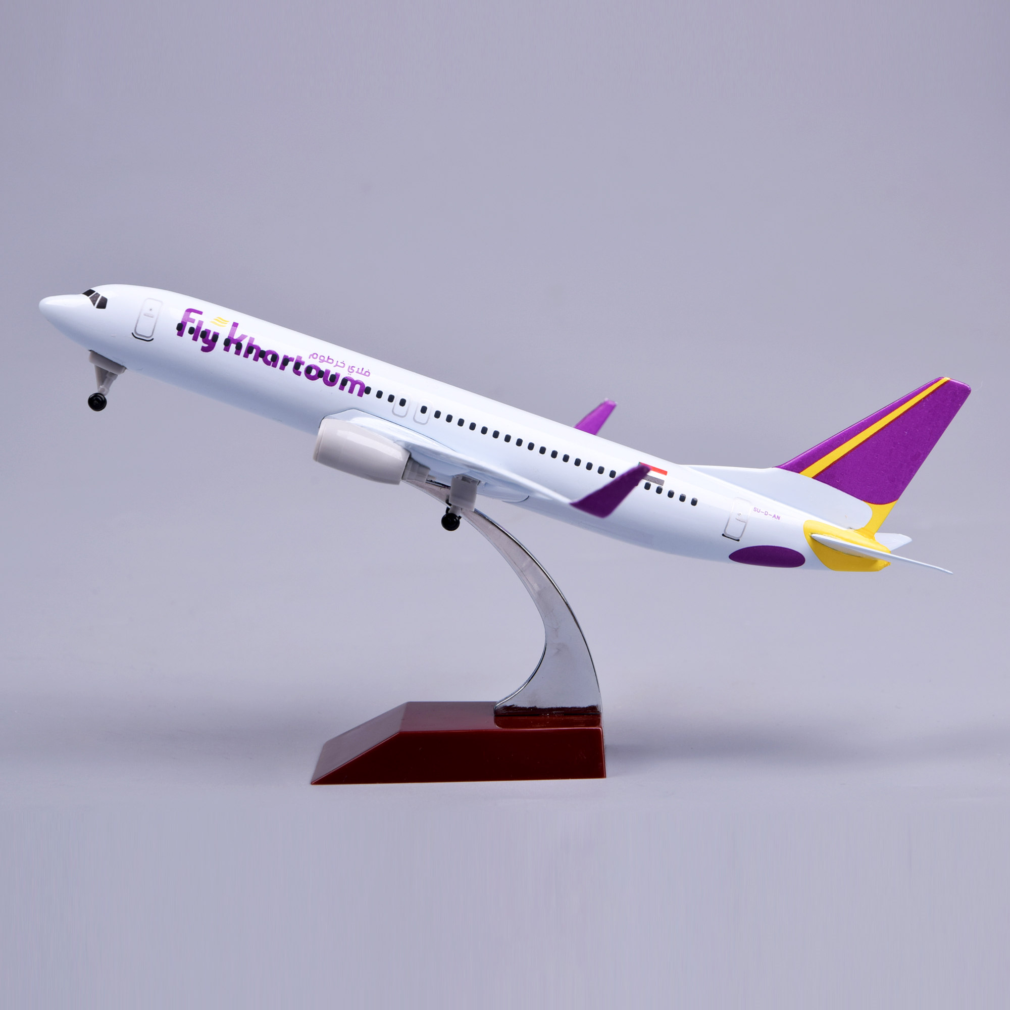 飞机模型20厘米737fly khdrtoum