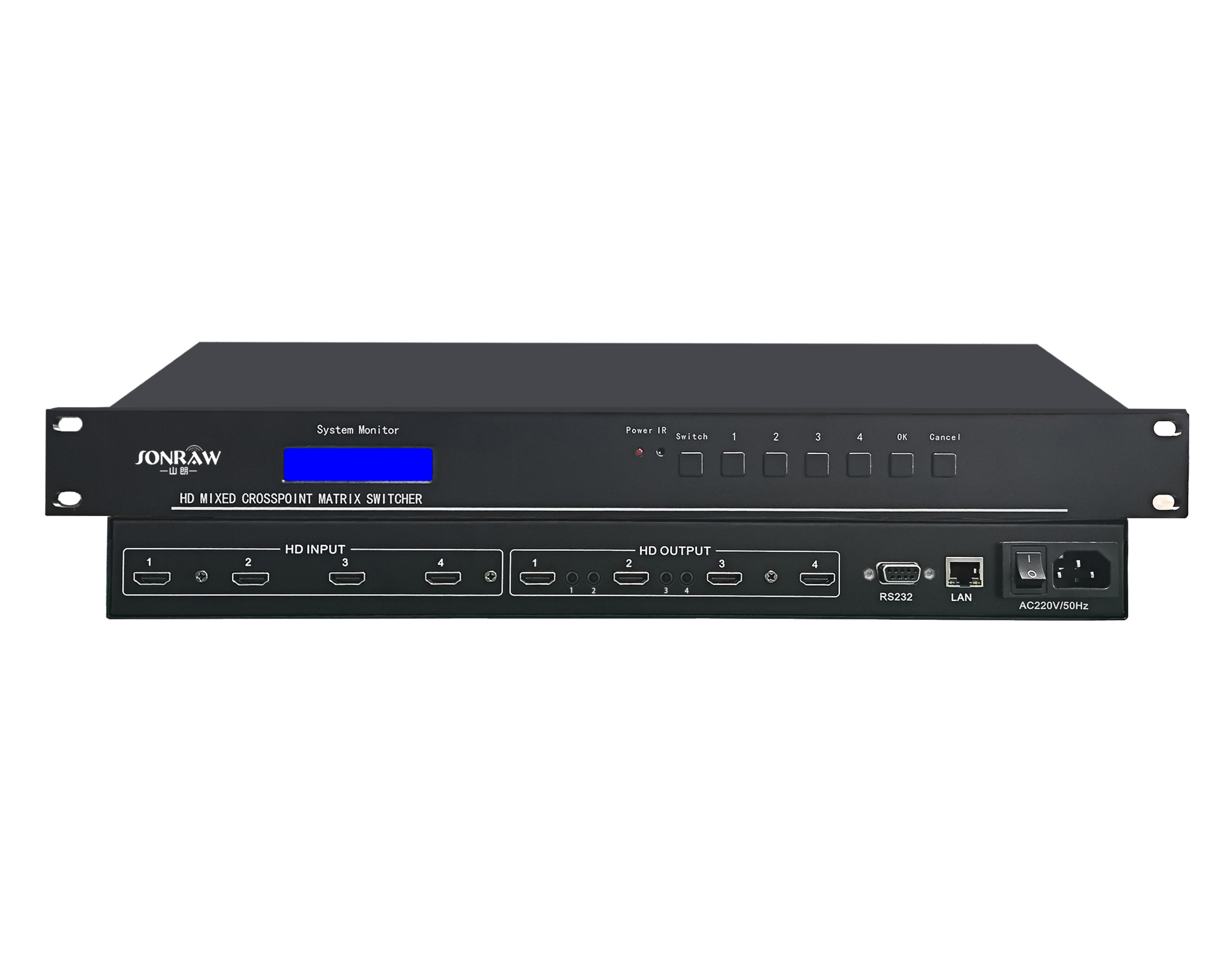 HDMI矩阵  WF0404