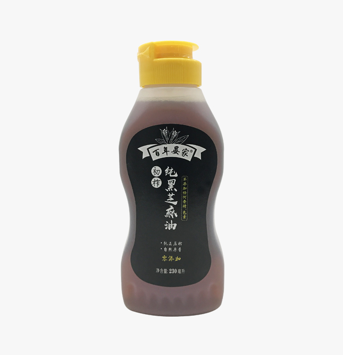 纯黑芝麻油/230ml