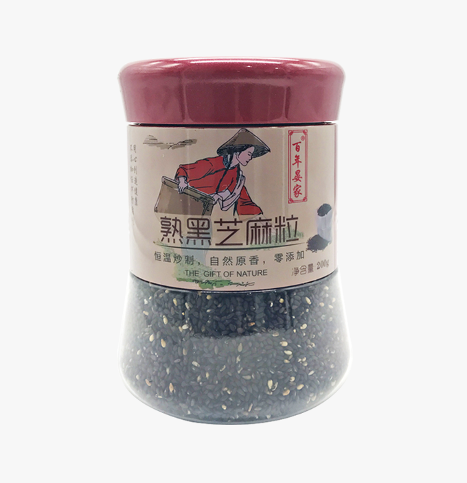 熟黑芝麻粒/200g